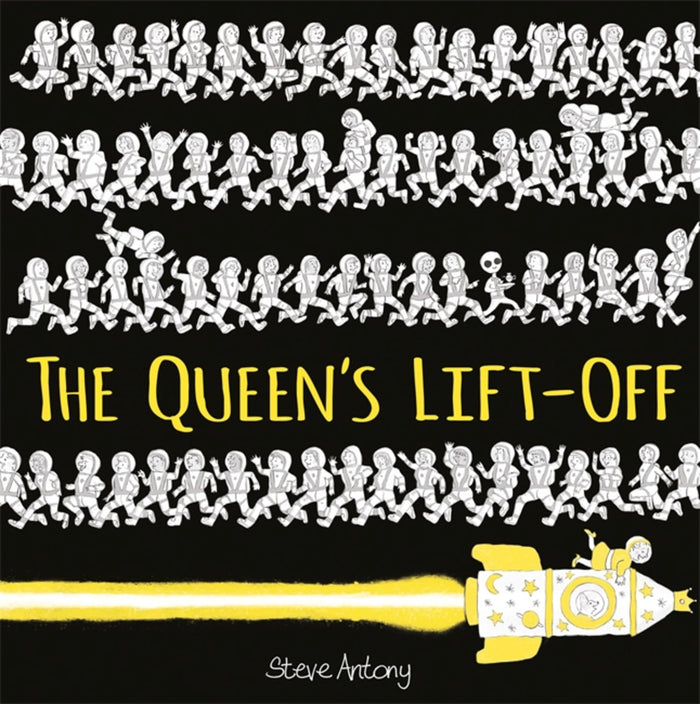 The Queen's Lift-Off (The Queen Collection) by Steve Antony - Paperback cover