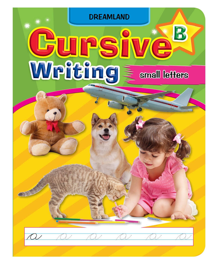 Dreamland's Cursive Writing Book Part B (Small Letters) (Part B) by Aman - Paperback cover