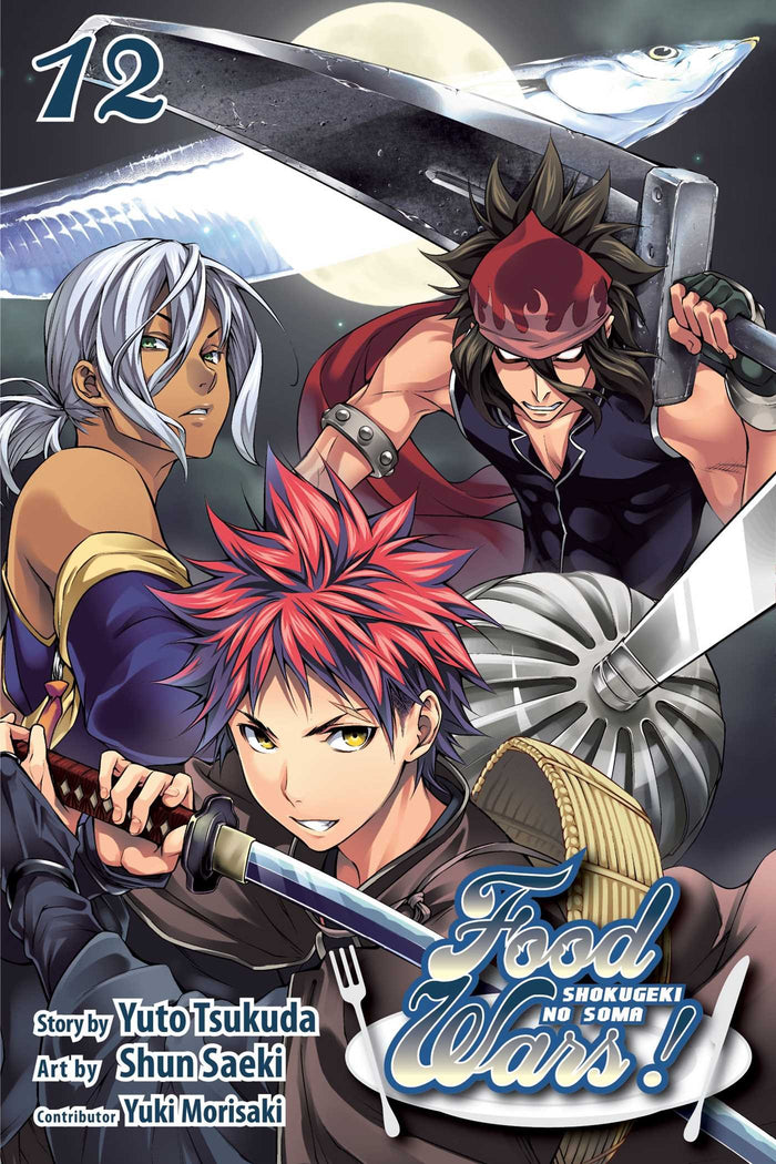 Food Wars!: Shokugeki no Soma, Vol. 12: Moonlight Memories by Yuto Tsukuda - Paperback cover