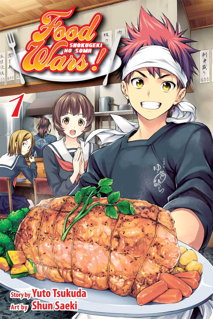 Food Wars!: Shokugeki no Soma, Vol. 1: Endless Wilderness by Yuto Tsukuda - Paperback cover