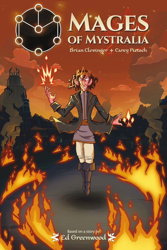 Mages of Mystralia by Brian Clevinger - Paperback cover