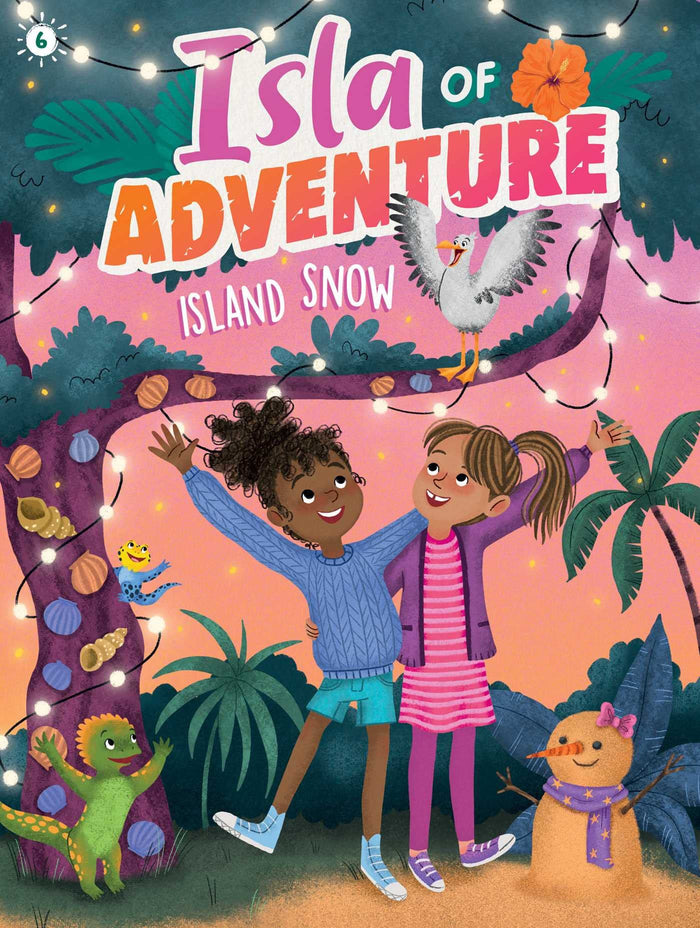 Island Snow (Isla of Adventure) by Dela Costa - Paperback cover