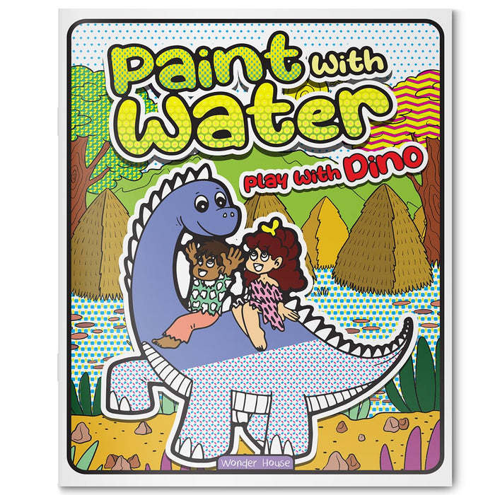 Paint with Water Play with Dinosaur by Wonder House Books - Paperback cover