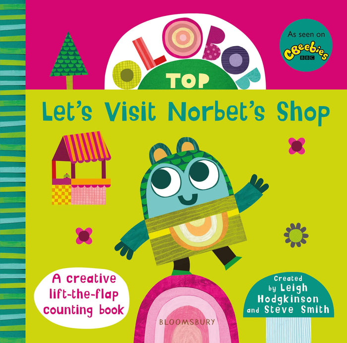 Olobob Top: Let's Visit Norbet's Shop by Steve Smith - Board Book cover