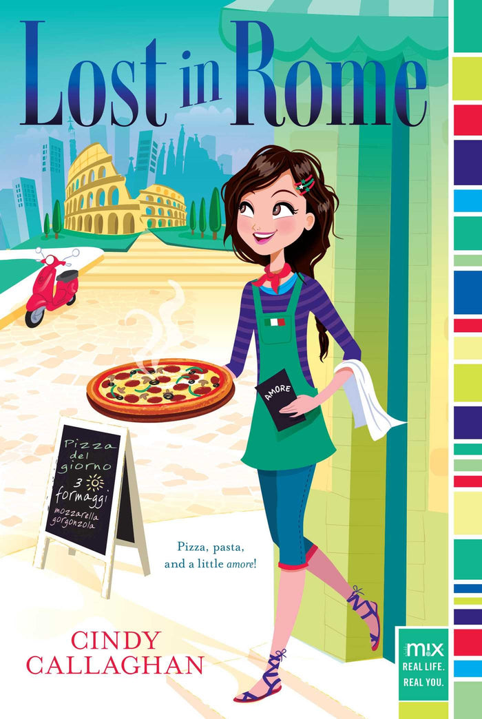 Lost in Rome (mix) by Cindy Callaghan - Paperback cover