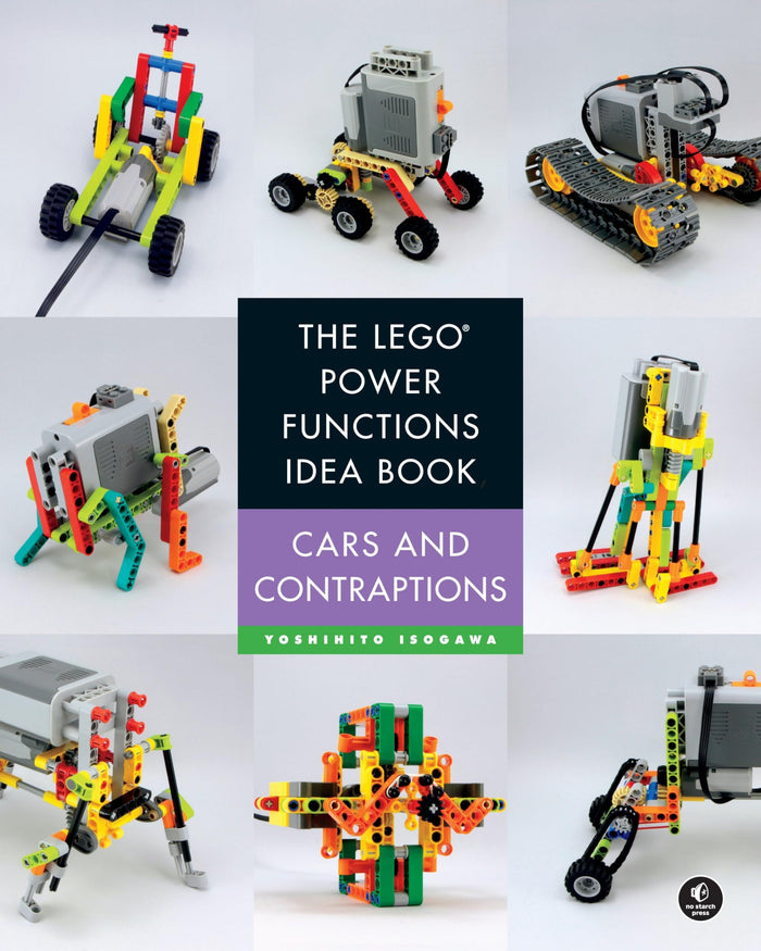 The LEGO Power Functions Idea Book, Vol. 2: Cars and Contraptions by Yoshihito Isogawa - Paperback cover