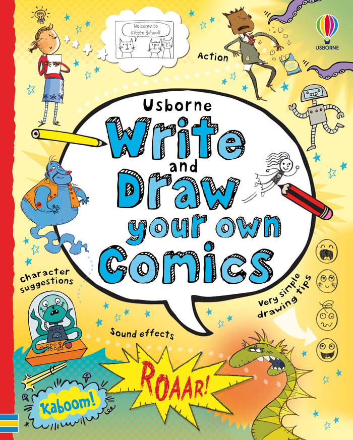 Write and Draw Your Own Comics by Louie Stowel - Spiral-bound cover