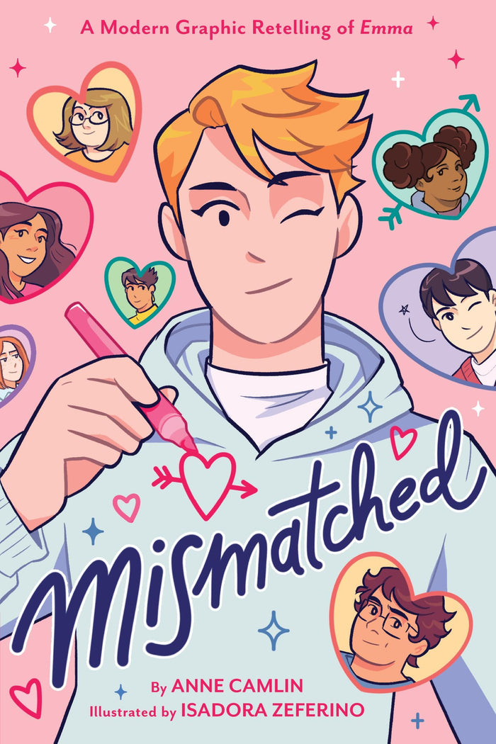 Mismatched: A Modern Graphic Retelling of Emma by Anne Camlin - Paperback cover