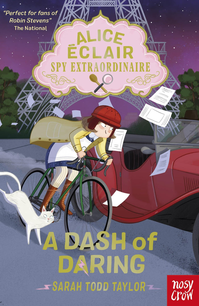 Alice Éclair, Spy Extraordinaire! A Dash of Daring by Sarah Todd Taylor - Paperback cover