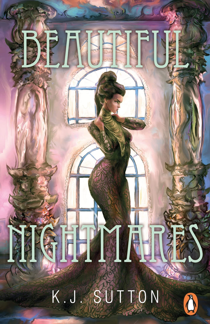Penguin Beautiful Nightmares. by K.J. Sutton - Paperback cover