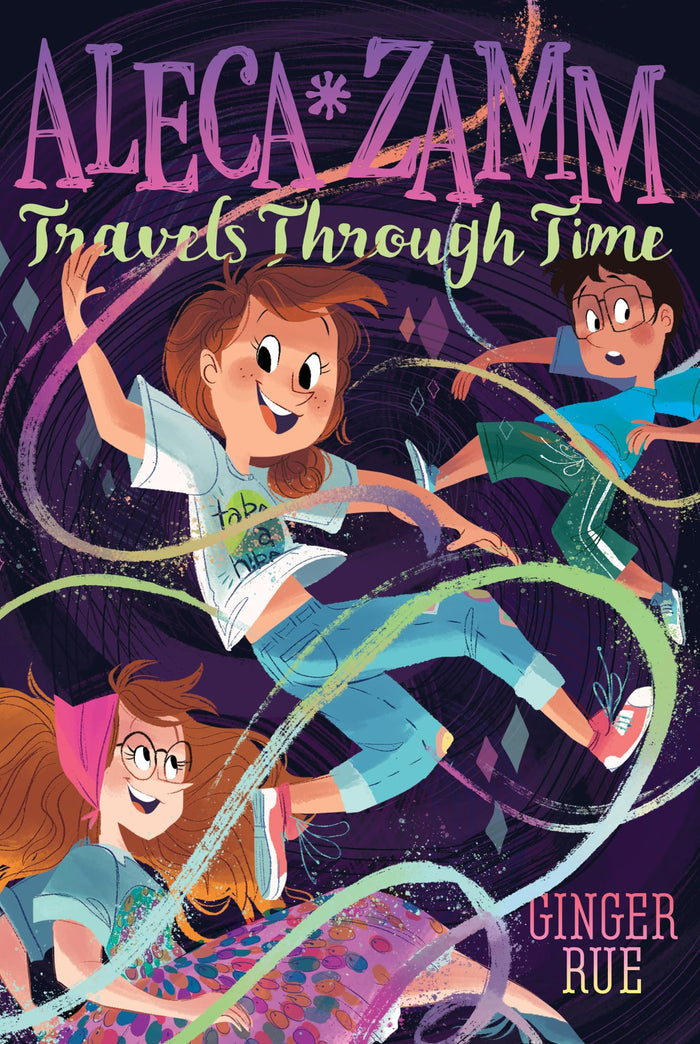 Aleca Zamm Travels Through Time by Ginger Rue - Paperback cover