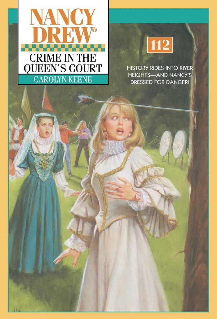 Crime in the Queen's Court (Nancy Drew Digest, Book 112) by Carolyn Keene - Paperback cover