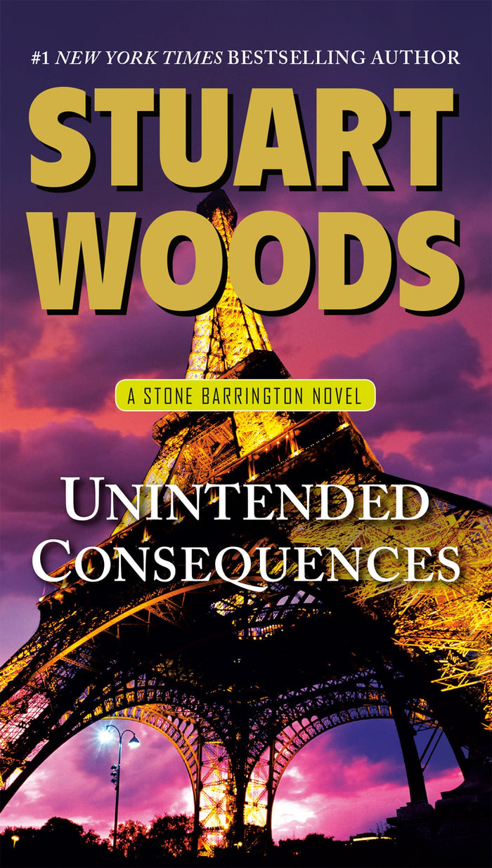 Unintended Consequences: A Stone Barrington Novel by Stuart Woods - Paperback cover