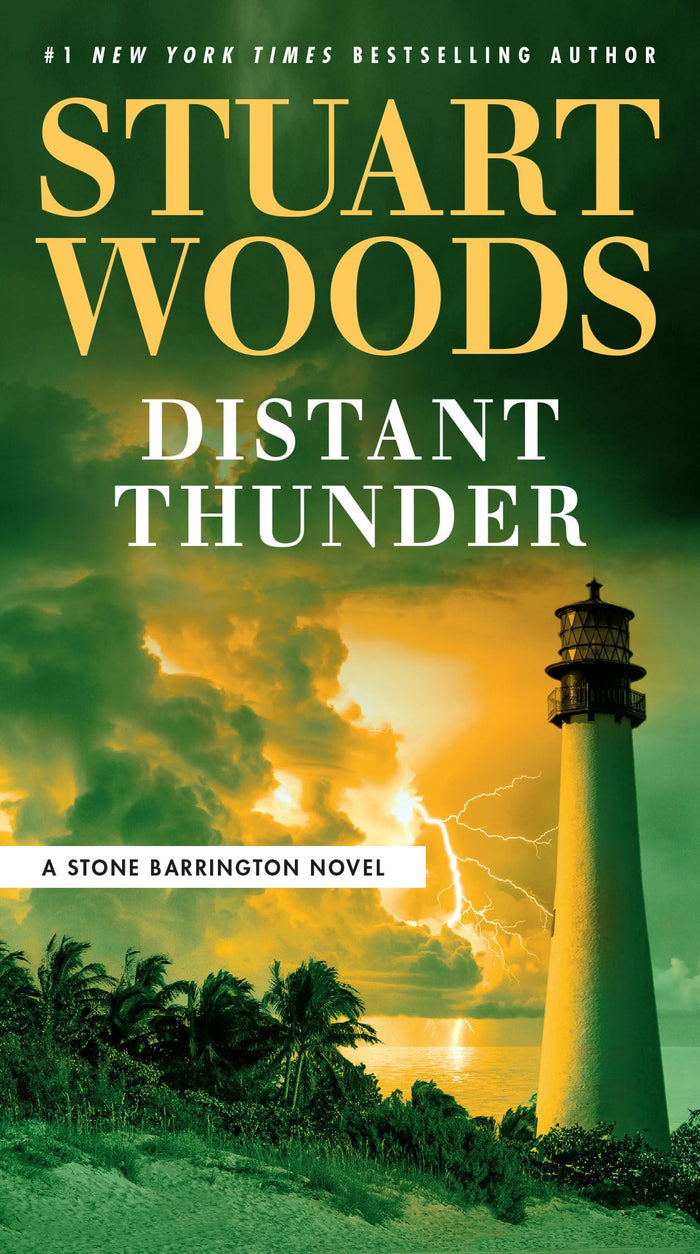 Distant Thunder (A Stone Barrington Novel) by Stuart Woods - Paperback cover