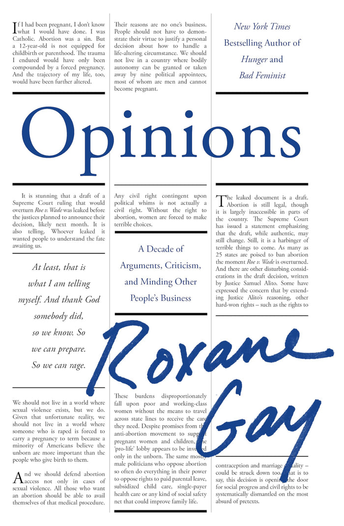 Corsair Opinions A Decade of Arguments, Criticism and Minding Other Peoples Business. by Roxane Gay - Paperback cover