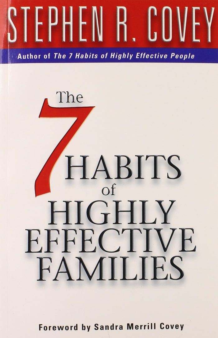 7 Habits Of Highly Effective Families by Stephen R Covey - Paperback cover