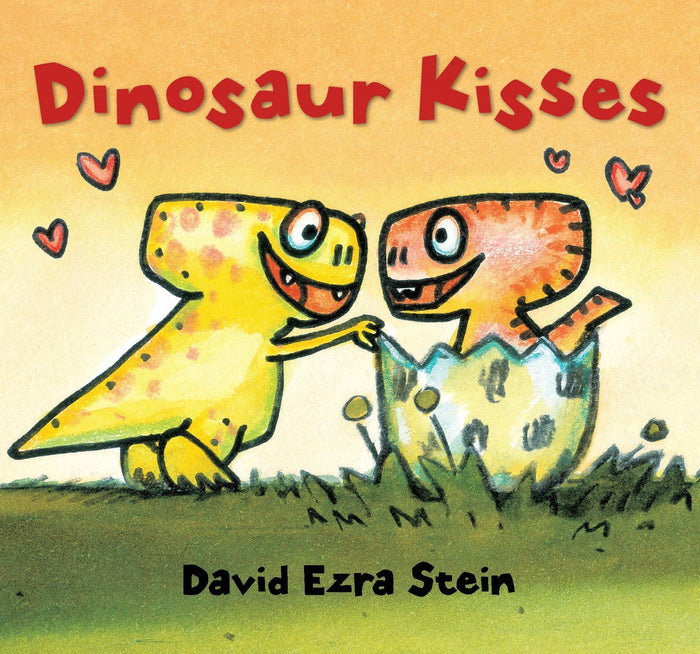 Dinosaur Kisses by David Ezra Stein - Board Book cover