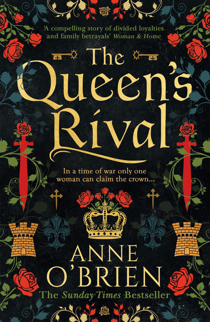 The Queen’s Rival: The Sunday Times bestselling author returns with a gripping historical romance by Anne O'Brien - Paperback cover