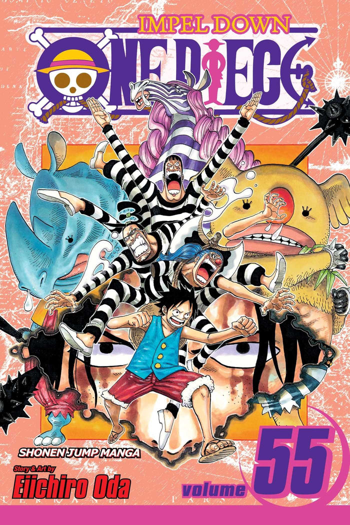 One Piece, Vol. 55 by Eiichiro Oda - Paperback cover