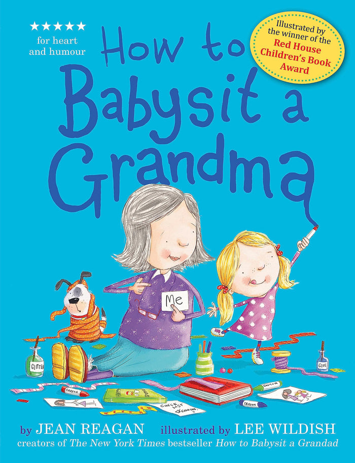 How To Babysit A Grandma by Jean Reagan - Paperback cover