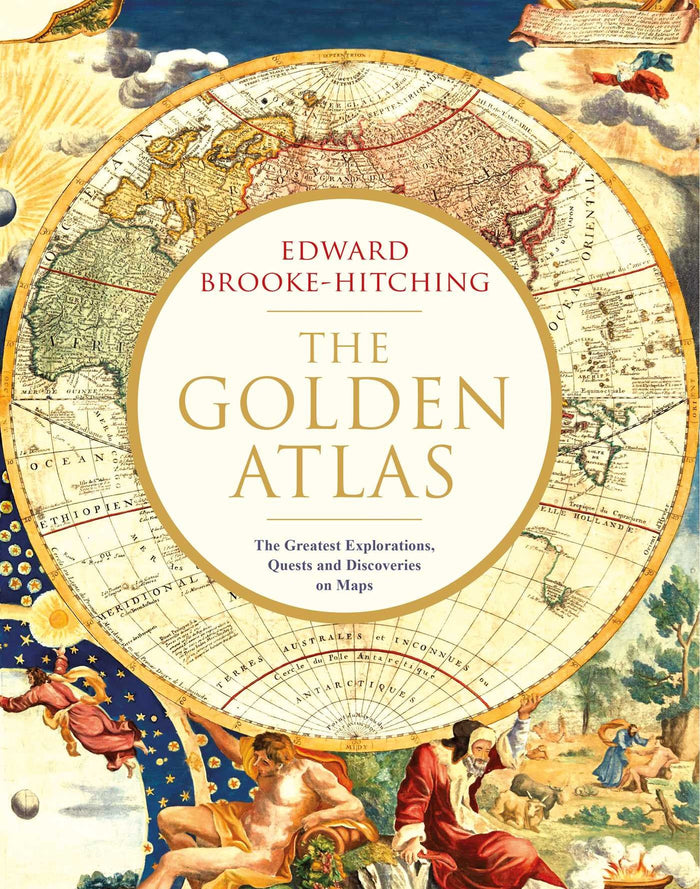 Golden Atlas by Edward Brooke-Hitching - Hardcover cover
