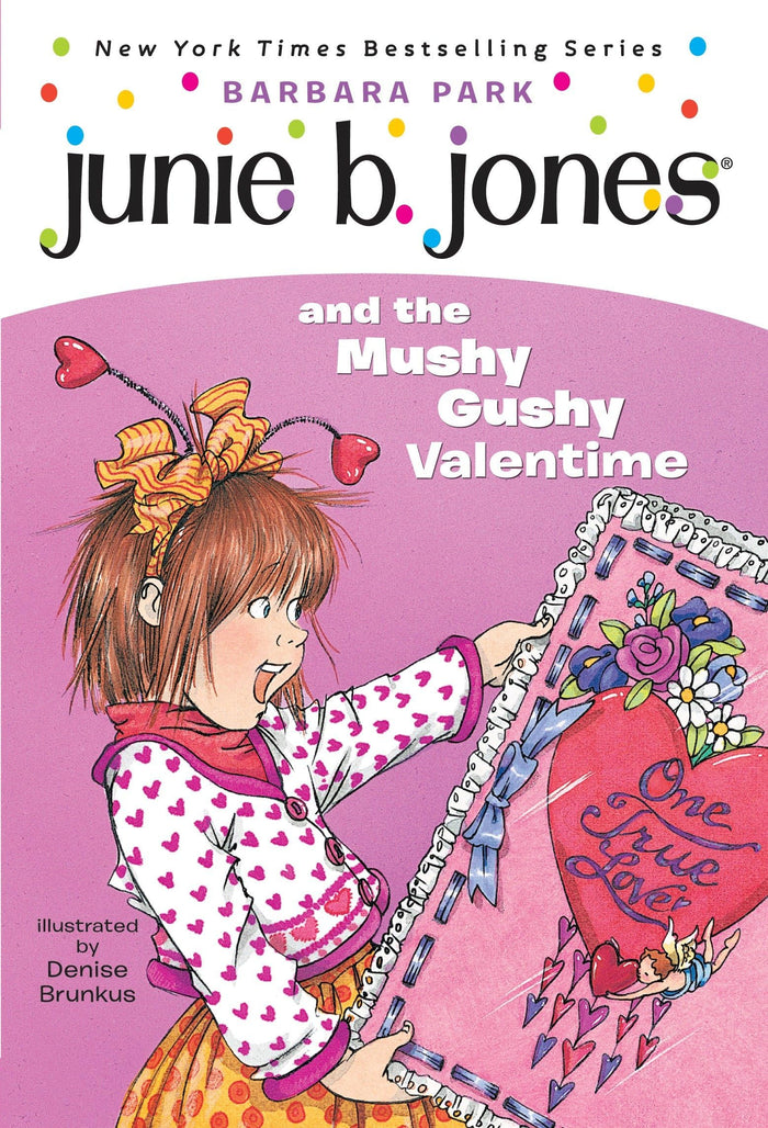 Junie B. Jones and the Mushy Gushy Valentime (Junie B. Jones #14) by Barbara Park - Paperback cover