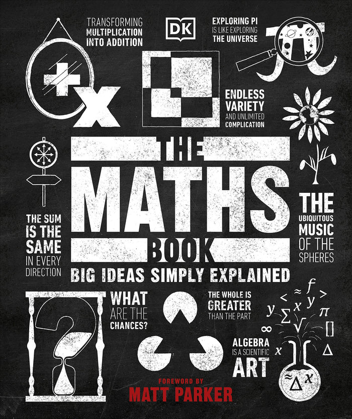 The Maths Book: Big Ideas Simply Explained by DK - Hardcover cover