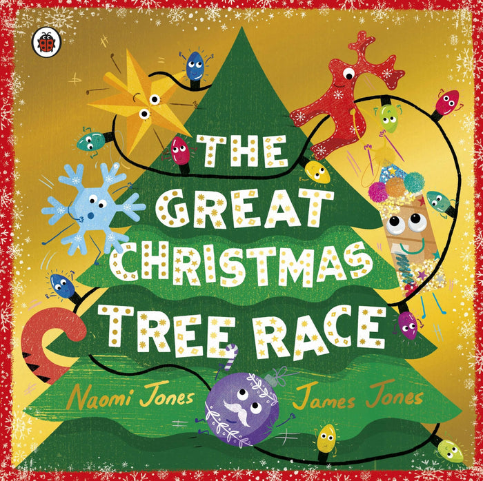 The great christmas tree race by Naomi Jones - Paperback cover