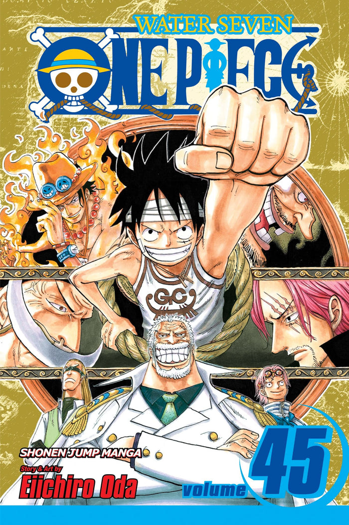 One Piece, Vol. 45 by Eiichiro Oda - Paperback cover