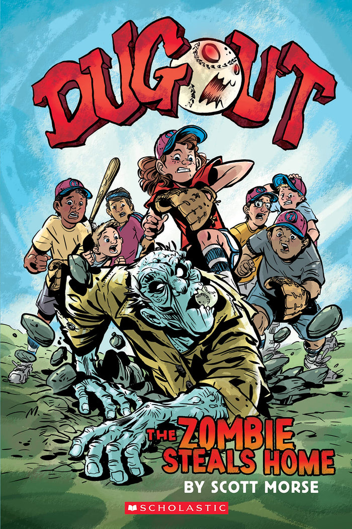 Dugout: The Zombie Steals Home: A Graphic Novel by Scott Morse - Paperback cover