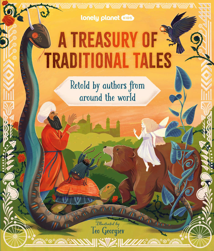 A treasury of traditional tales 1ed -anglais by Lonely planet eng - Hardcover cover