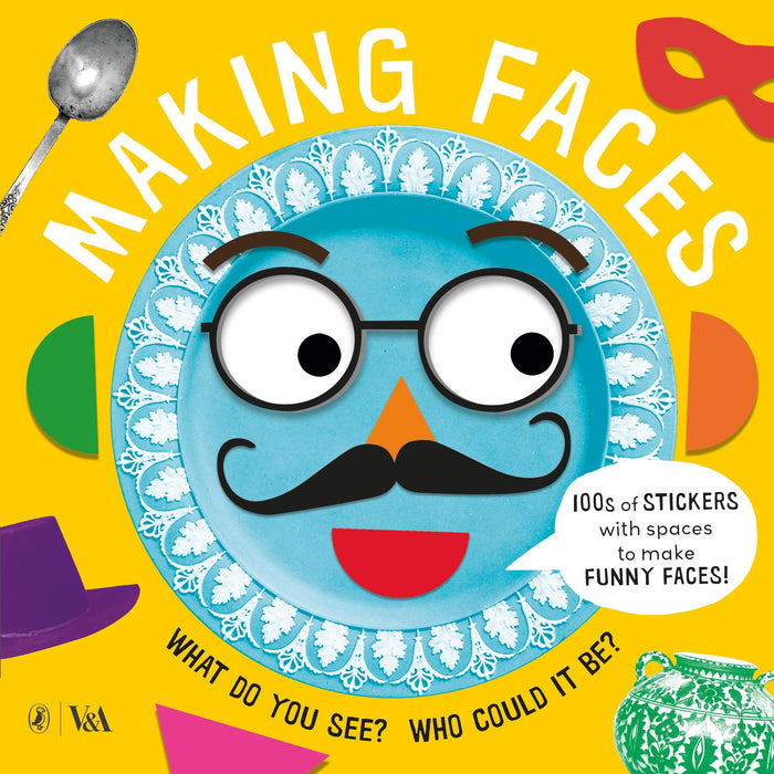 Making Faces: A Sticker Book by Puffin - Paperback cover