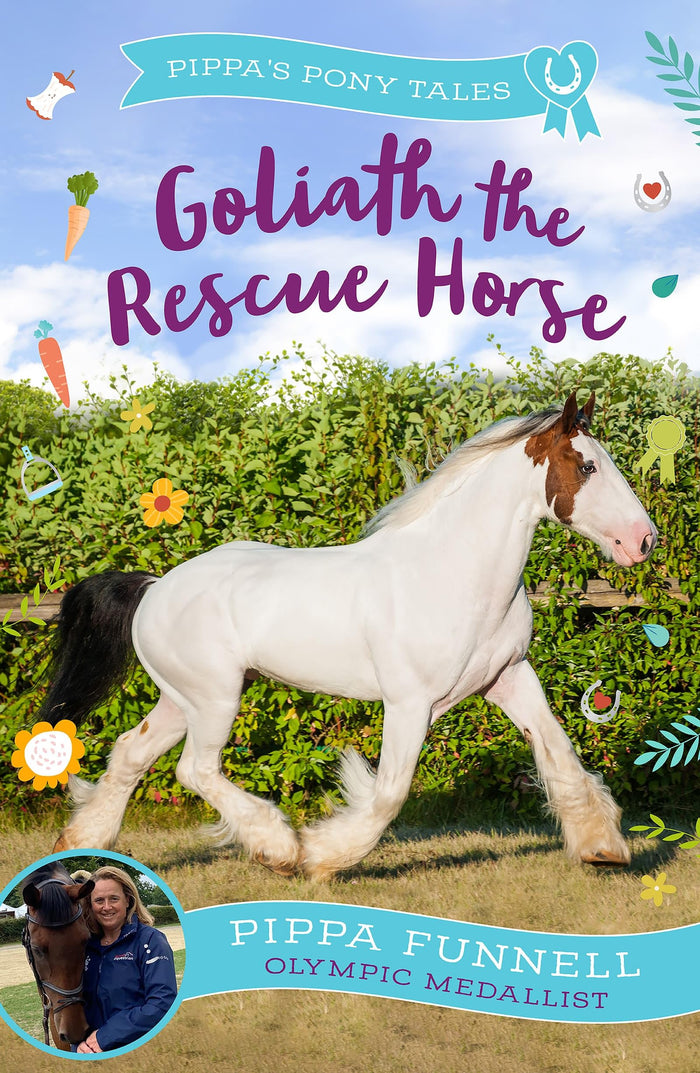 Zephyr Goliath the Rescue Horse (Pippas Pony Tales). by Pippa Funnell - Paperback cover