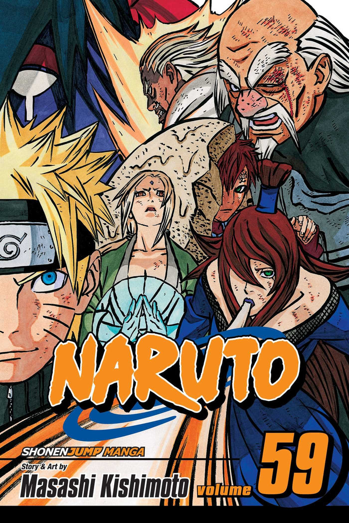 Naruto, Vol. 59: The Five Kage by Masashi Kishimoto - Paperback cover