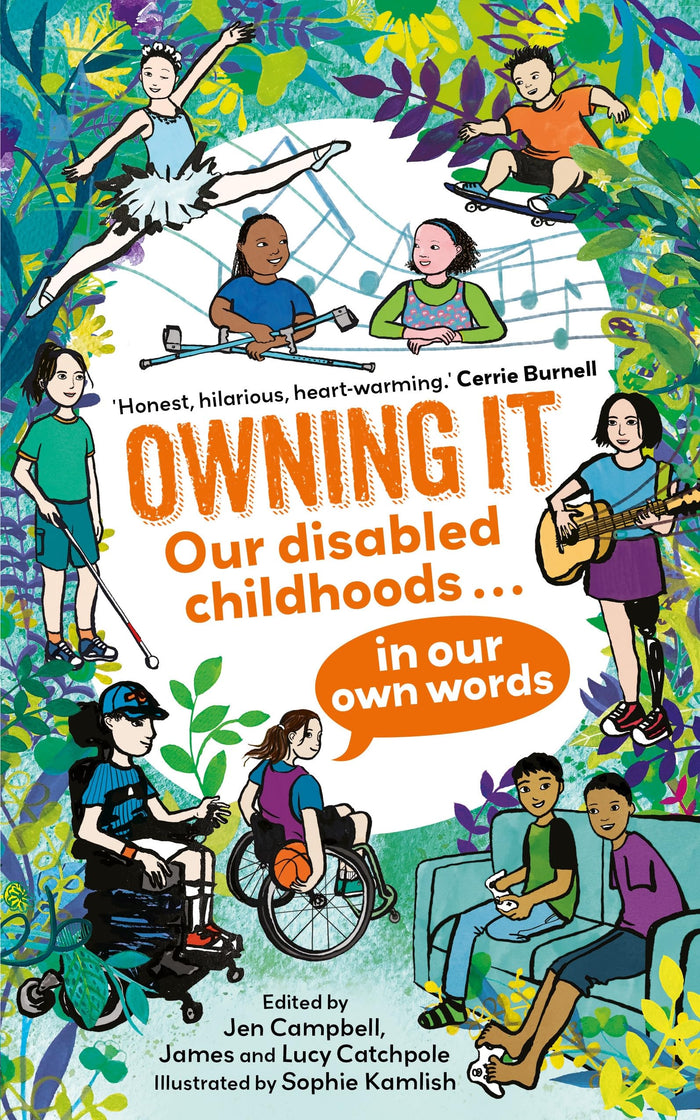 Owning It: Our disabled childhoods in our own words - Paperback cover