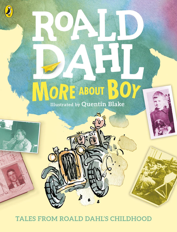 More About Boy: Tales from Roald Dahl's Childhood by Roald Dahl - Paperback cover