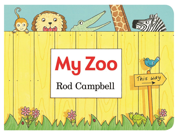 My Zoo by Rod Campbell - Board Book cover