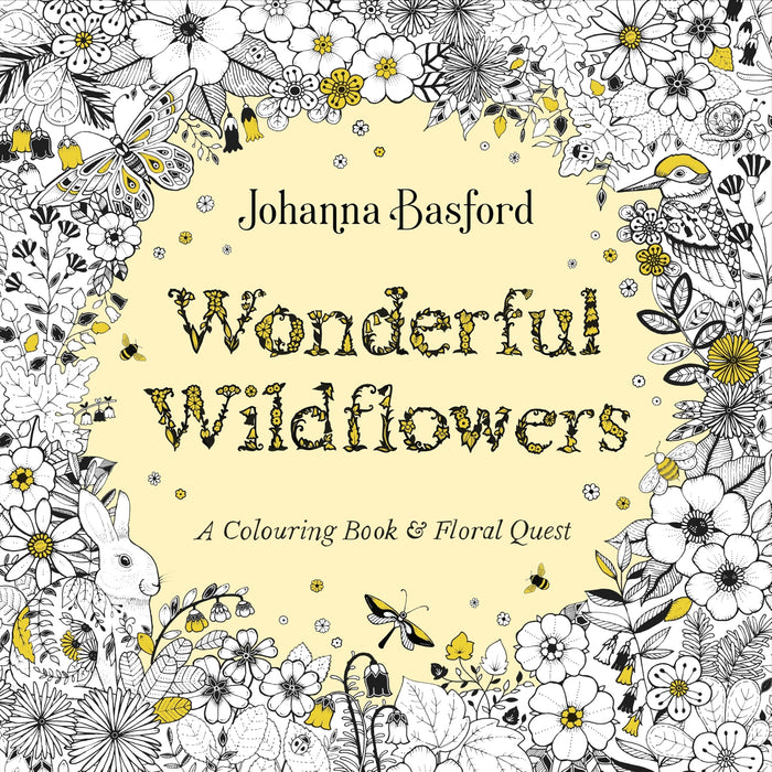 Wonderful Wildflowers by Johanna Basford - Paperback cover