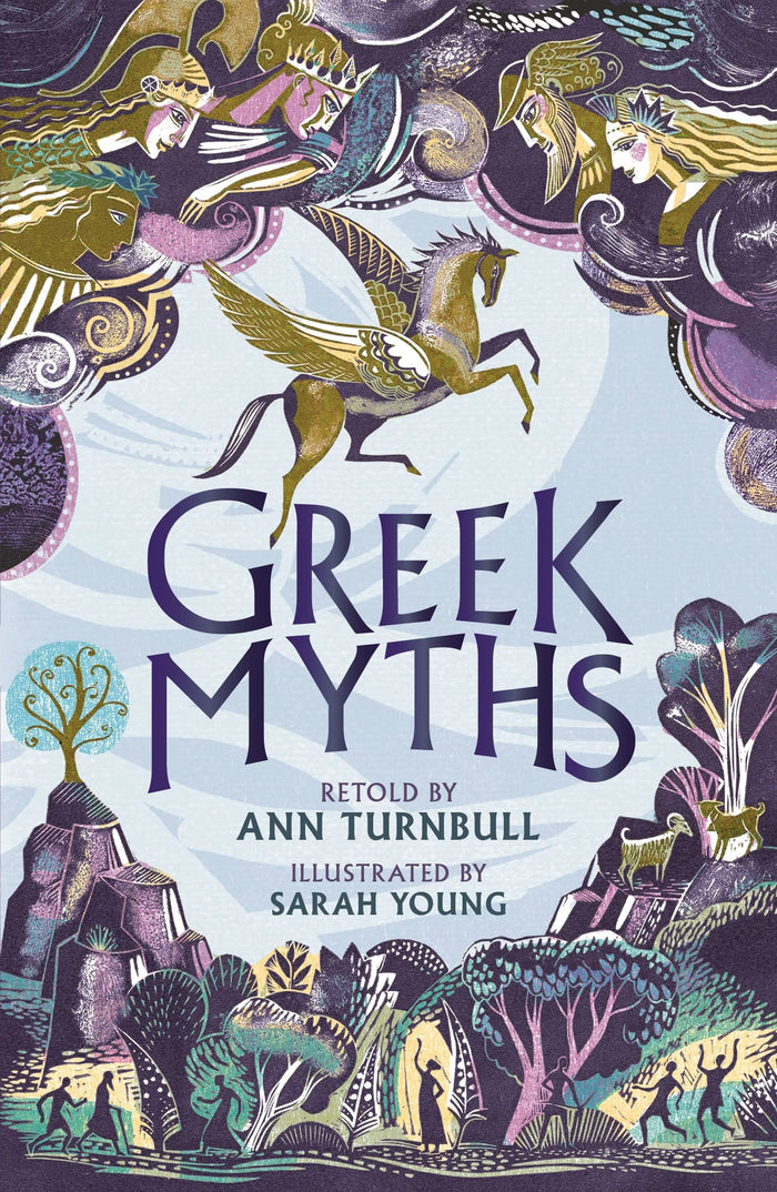 Greek Myths by Ann Turnbull - Paperback cover