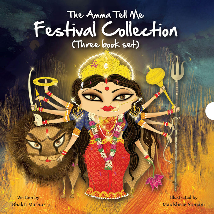 The Amma Tell Me Festival Collection (Three Book Set) by Bhakti Mathur - Paperback cover