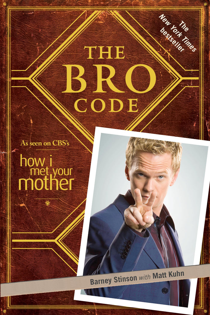 The Bro Code by Barney Stinson - Paperback cover