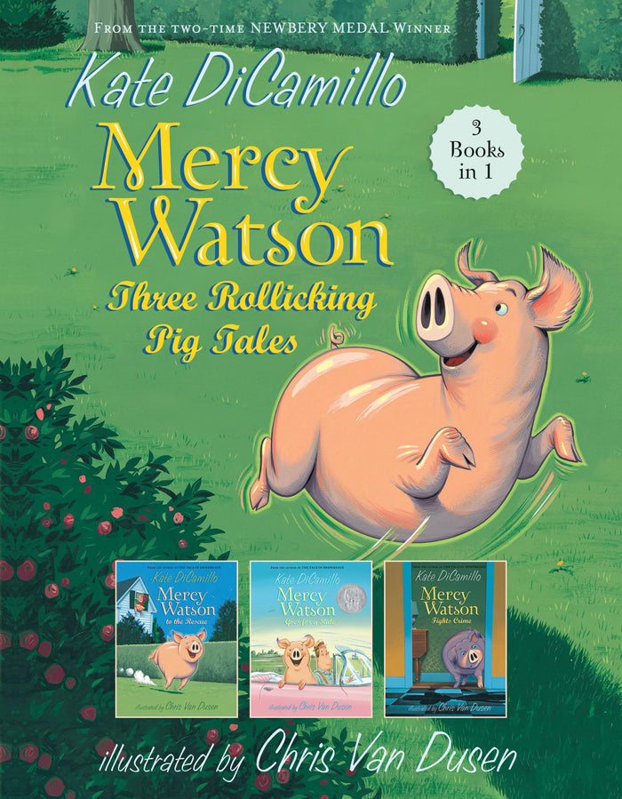 Mercy Watson: Three Rollicking Pig Tales: 3 Books in 1 by Kate DiCamillo - Paperback cover