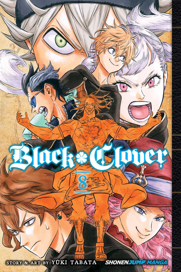Black Clover, Vol. 8: Despair vs. Hope by Yuki Tabata - Paperback cover