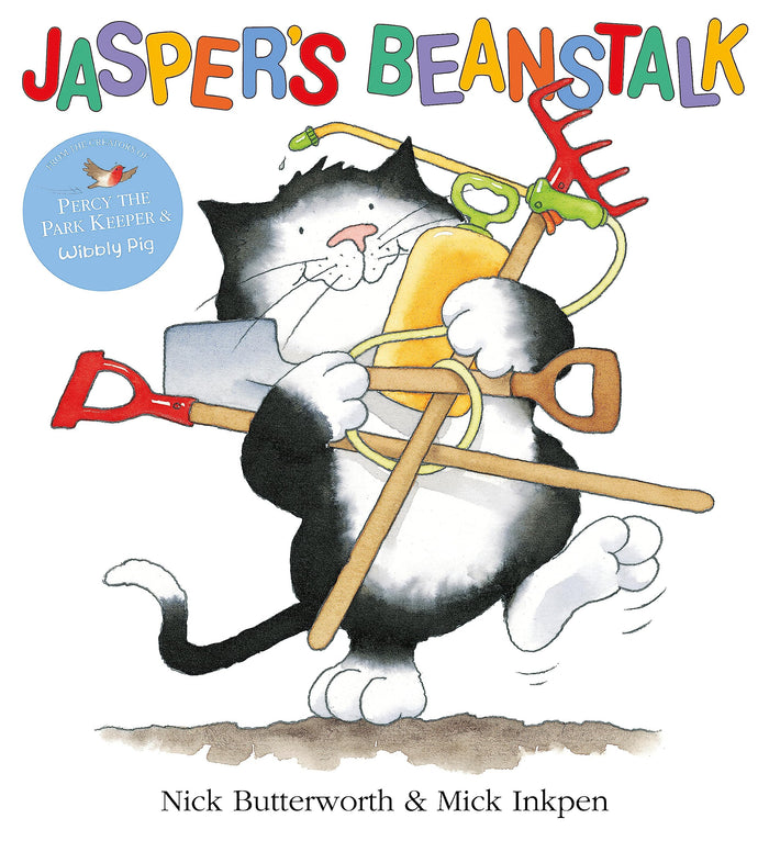 Jasper's Beanstalk by Nick Butterworth - Paperback cover