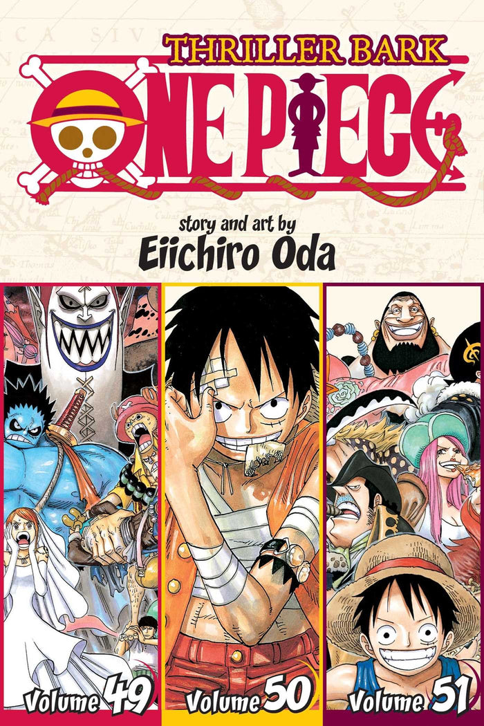 One Piece (Omnibus Edition), Vol. 17: Includes vols. 49, 50 & 51 by Eiichiro Oda - Paperback cover