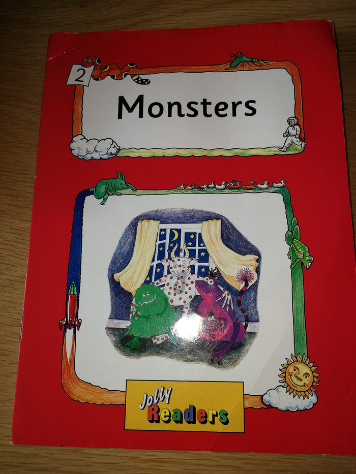Monsters Jolly Learning Stage 2 by Sara Wernham - Paperback cover