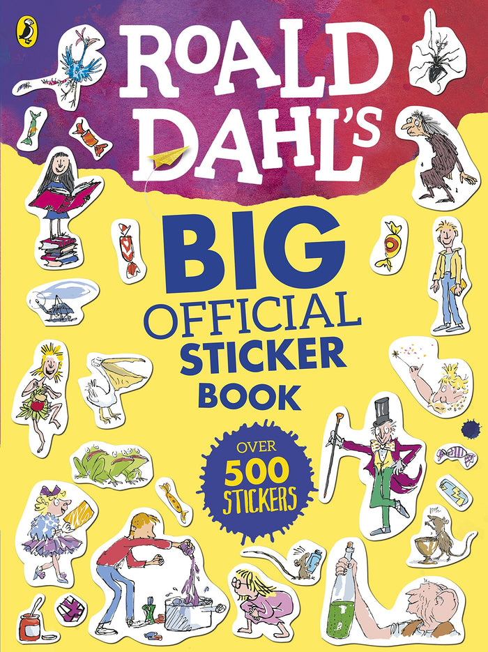 Roald Dahl's Big Official Sticker Book by Roald Dahl - Paperback cover