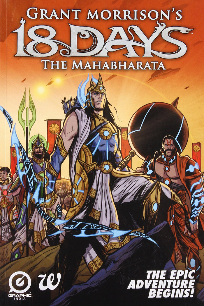 18 Days: The Mahabharata by Graphic India - Paperback cover