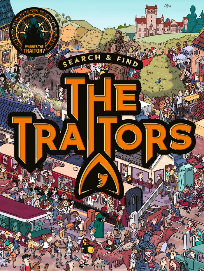 Walker Entertainment Search and Find The Traitors. - Paperback cover
