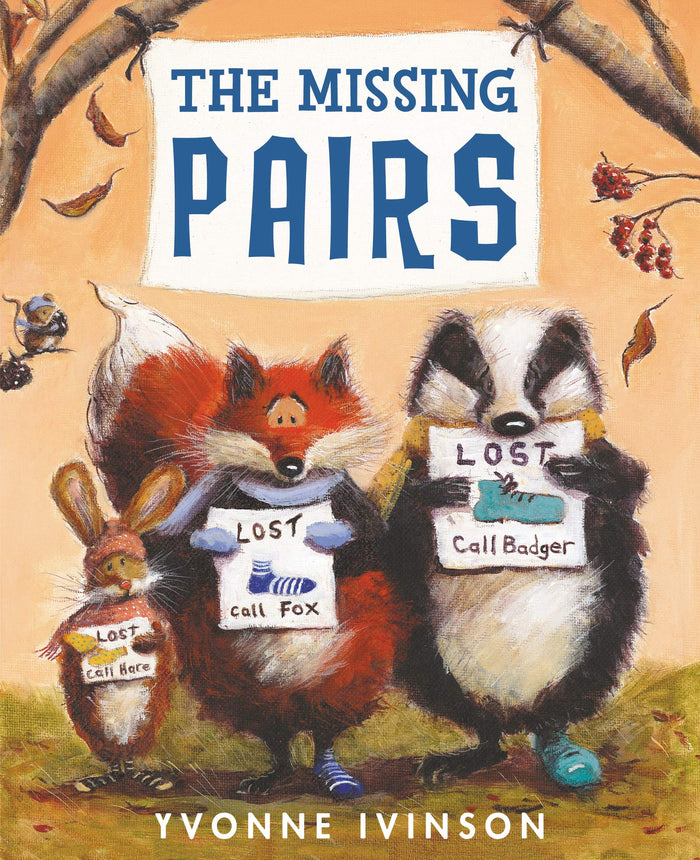 The Missing Pairs: A Picture Book About Homophones and Animal Mystery for Kids (Ages 4-8) by Yvonne Ivinson - Hardcover cover